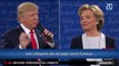 Clinton vs Trump: Trois débats et des clashs à tout-va