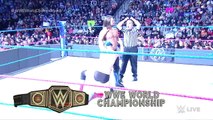 James Ellsworth vs. AJ Styles - 2016WWE World Championship Match- SmackDown LIVE, Oct. 18, 2016