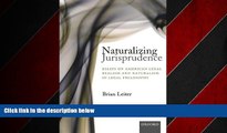 READ book  Naturalizing Jurisprudence: Essays on American Legal Realism and Naturalism in Legal