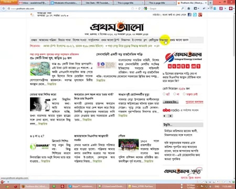 Basic HTML & CSS Part-3