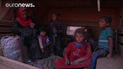 Huir de Mosul por caminos sembrados de minas