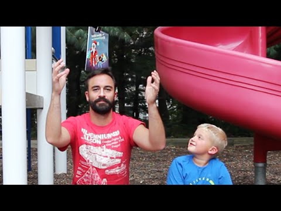 Man and Boy Brilliantly Recite Their Unpublished Picture Book
