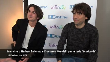 Herbert Ballerina e Francesco Mandelli protagonisti di Mariottide la nuova sit-com di Infinity