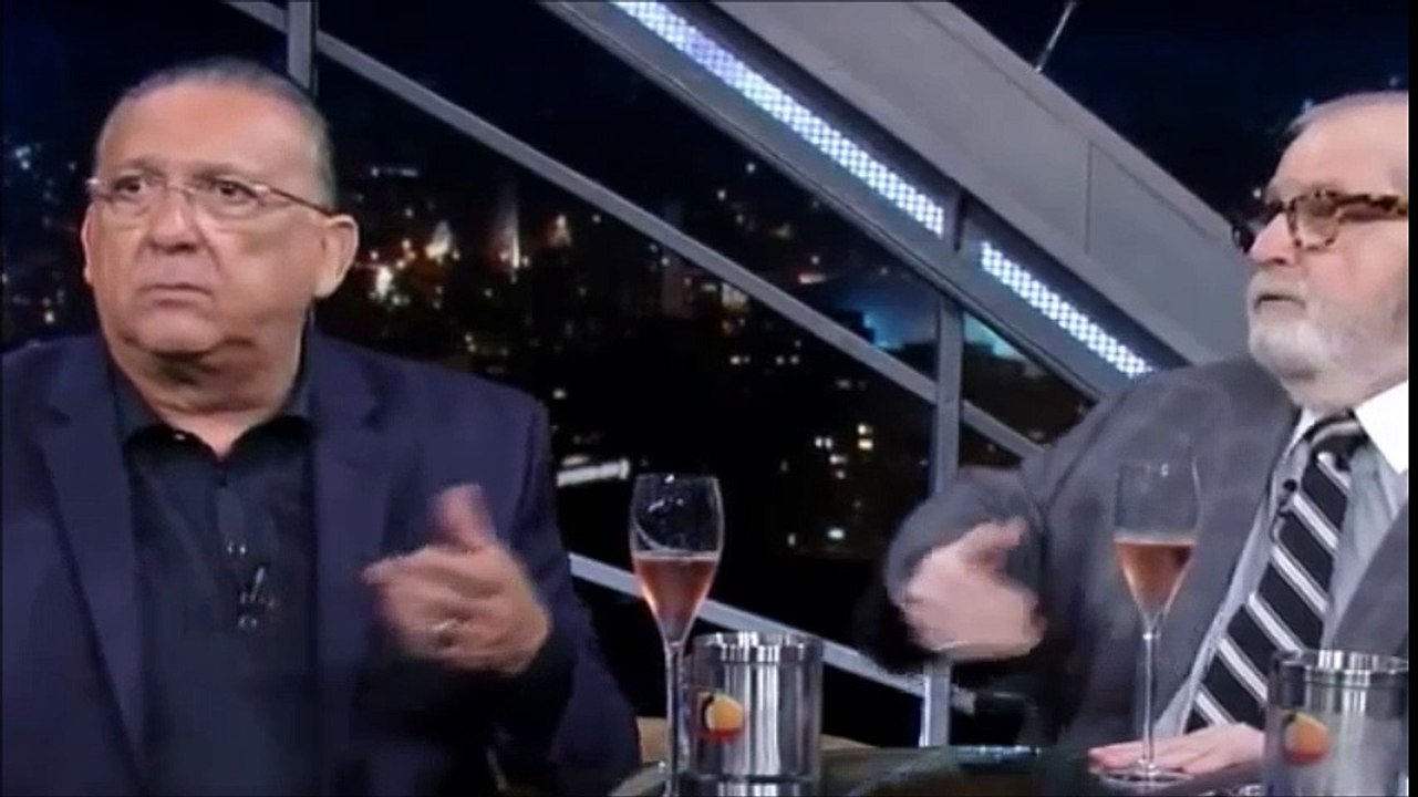 Galvão Bueno e Jô Soares discutem no 'Programa do Jô'