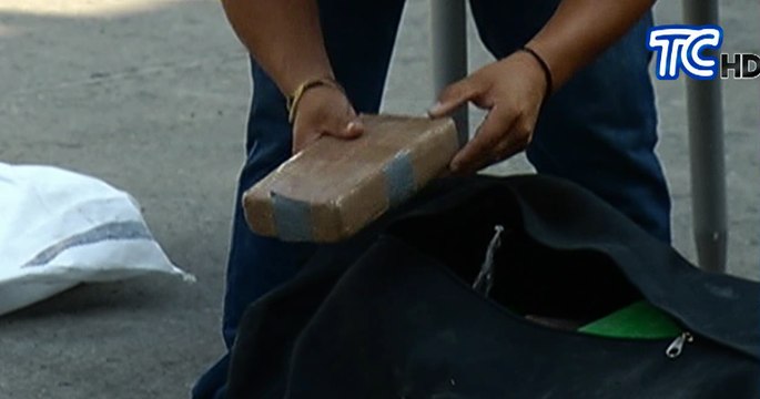 Alrededor de 700 kilos de droga han sido decomisadas en una semana en diferentes cantones del Guayas