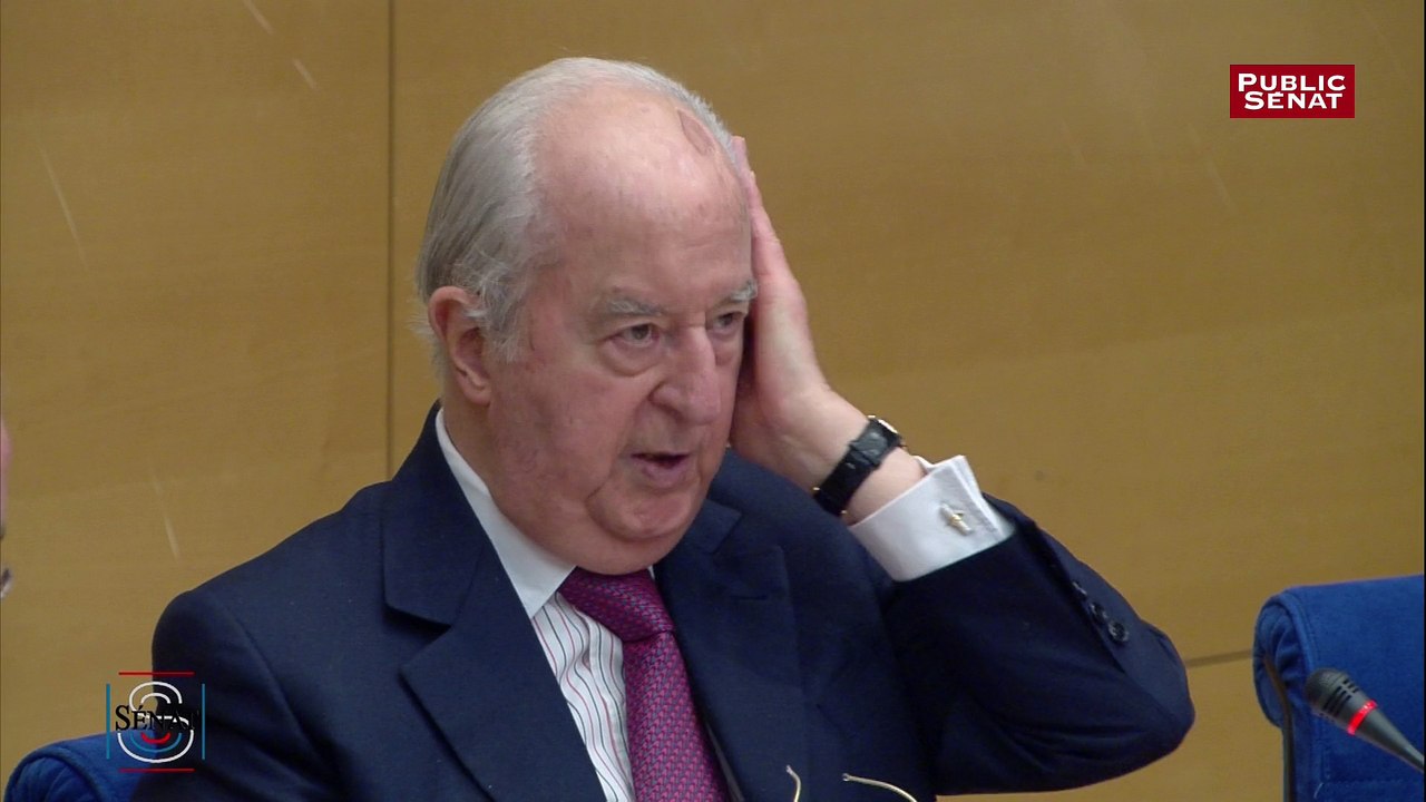 Édouard Balladur s'exprime sur le traité transatlantique devant le Sénat