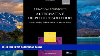 Books to Read  A Practical Approach to Alternative Dispute Resolution  Full Ebooks Best Seller