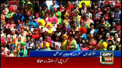 Fools throng Mexico streets