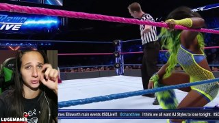 WWE Smackdown 10/18/16 Alexa Bliss vs Naomi