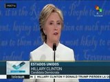 Hillary Clinton dice que no enviaría tropas estadounidenses a Irak