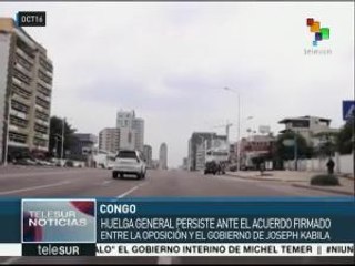 RDC: huelga general convocada por la oposición paraliza Kinshasa