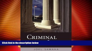 Big Deals  Criminal Law  Full Read Most Wanted