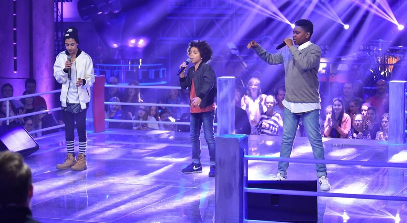 Amaro vs Eray vs Theo: Blame It On The Boogie - The VoiSce Kids | Battle | AT.1