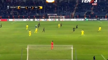 Raul Rusescu Goal HD - Osmanlıspor 2-0 Villarreal - 20.10.2016 HD
