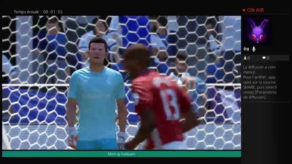 Diffusion PS4 en direct de fifa 17 Alex hunter (10)