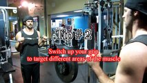 3 TIPS FOR BIGGER BICEPS - GAIN SIZE IN ARMS!