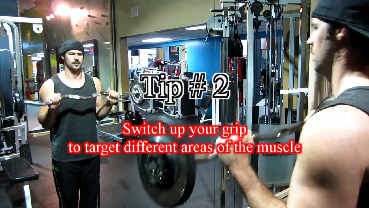 3 TIPS FOR BIGGER BICEPS - GAIN SIZE IN ARMS!