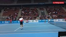 Tennis. Open Brest Arena : 8 ème de finale Victoire de Julien Benneteau.