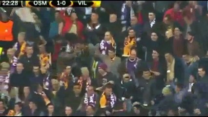 Raul Rusescu Goal - Osmanlispor vs Villarreal 1-0 EL 20.10.2016 HD