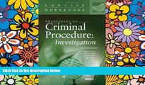 READ FULL  Principles of Criminal Procedure: Investigation (Concise Hornbook Series)  READ Ebook