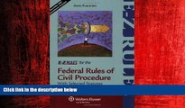 READ book  E-Z Rules for the Federal Rules of Civil Procedure  FREE BOOOK ONLINE