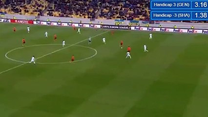 Bernard Goal HD - Shakhtar Donetsk 3-0 Gent- 20.10.2016 HD