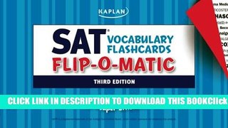 [PDF] Kaplan SAT Vocabulary Flashcards Flip-O-Matic Popular Online