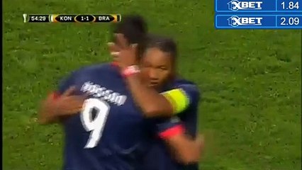 1-1 Ahmed Hassan Goal HD - Konyaspor 1-1 Sporting Braga - 20.10.2016 HD