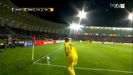 2-1 Alfred N'Diaye Goal HD - Osmanlıspor 2-1 Villarreal - 20.10.2016 HD