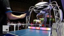 Artificially intelligent robot can teach humans ping pong