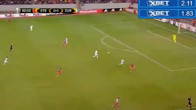 Bojan Golubović Goal HD - Steaua Bucureşti 1-0 Zürich - 20.10.2016 HD