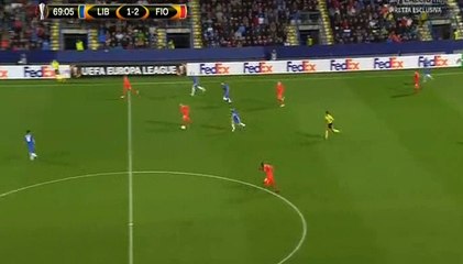 Khouma Babacar  Goal HD - Slovan Liberec 1-3 Fiorentina 20-10-2016 HD