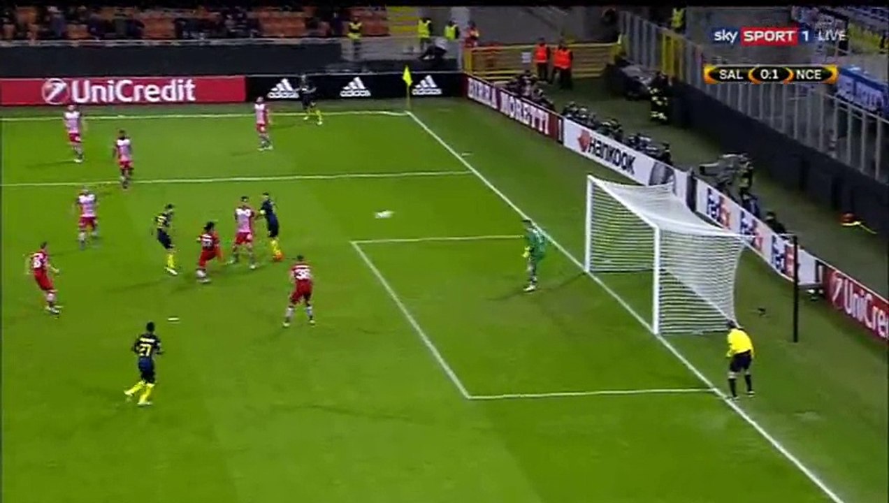 Antonio Candreva Goal HD - Inter 1-0 Southampton - 20-10-2016