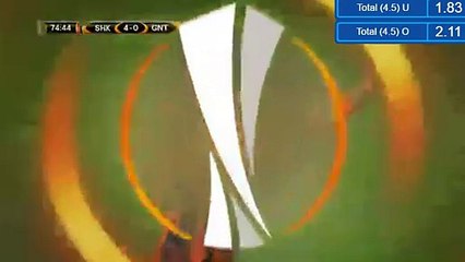 4-0 Taison Goal HD - Shakhtar Donetsk 4-0 Gent- 20.10.2016 HD