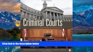 Big Deals  Criminal Courts: A Contemporary Perspective  Best Seller Books Most Wanted