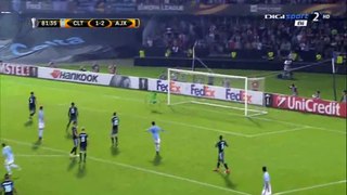 Fabian Orellana Goal HD - Celta Vigo 2-2 Ajax - 20-10-2016