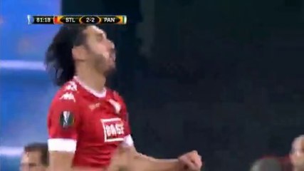 Coup franc de Belfodil vs Panathinaikos