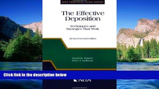 READ FULL  The Effective Deposition: Techniques and Strategies That Work (Nita Practical Guide