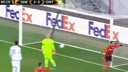 Bernard third Goal - Shakhtar Donetsk 3 - 0 Gent & 20 Oct 2016 HD -