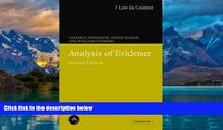 Big Deals  Analysis of Evidence (Law in Context)  Best Seller Books Most Wanted