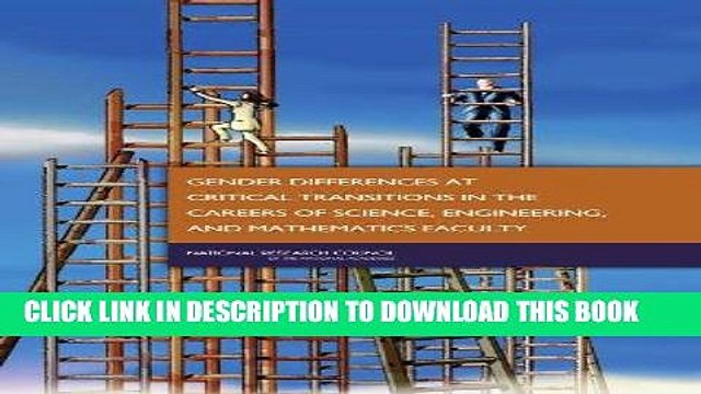 [DOWNLOAD] PDF Gender Differences at Critical Transitions in the Careers of Science, Engineering,
