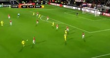 0-1 Ezequiel Scarione Goal HD - Az Alkmaar 0-1 Maccabi tel Aviv 20.10.2016 HD