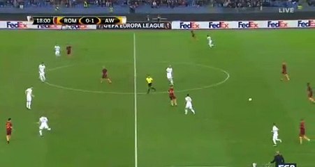 1-1 Stephan El Shaarawy Goal HD - AS Roma 1-1 Austria Viena 20-10-2016 HD