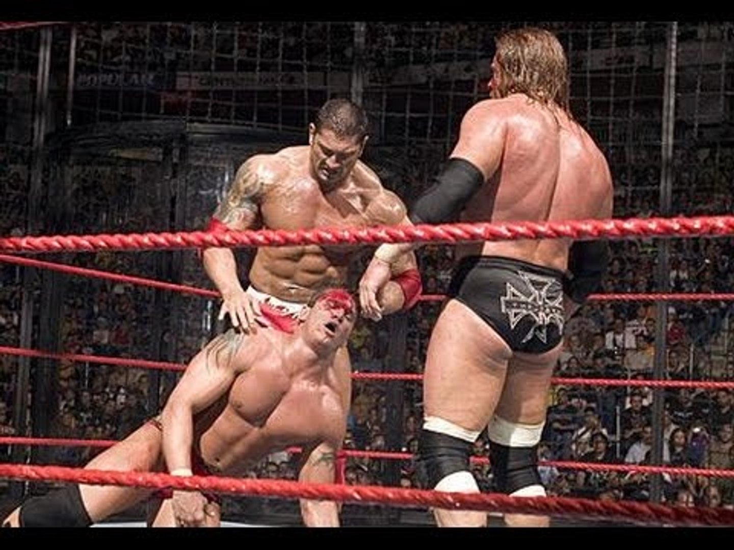 official wwe Batista vs Triple H vs Shane McMahon vs Randy Orton full match  HHH Almost died wwe 2016 - video Dailymotion