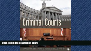 FREE DOWNLOAD  Criminal Courts: A Contemporary Perspective  FREE BOOOK ONLINE
