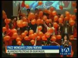 Paco Moncayo logra nuevas alianzas en Guayaquil