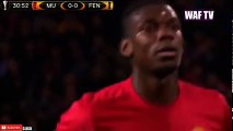 Paul Pogba Goal Penalty - Manchester United Vs Fenerbahce (1-0) -