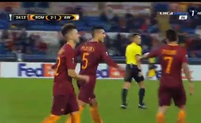 2-1 Stephan El Shaarawy Second Goal HD - AS Roma 2-1 Austria Wien 20.10.2016 HD