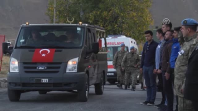 Çukurca'da Şehit Olan Askerler Için Tören Düzenlendi