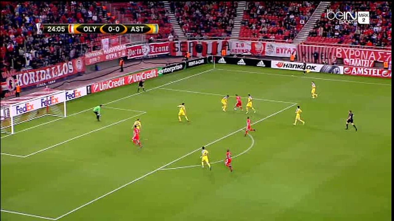 Diogo Figueiras Goal HD - Olympiakos Piraeus 1-0 FC Astana - 20-10-2016